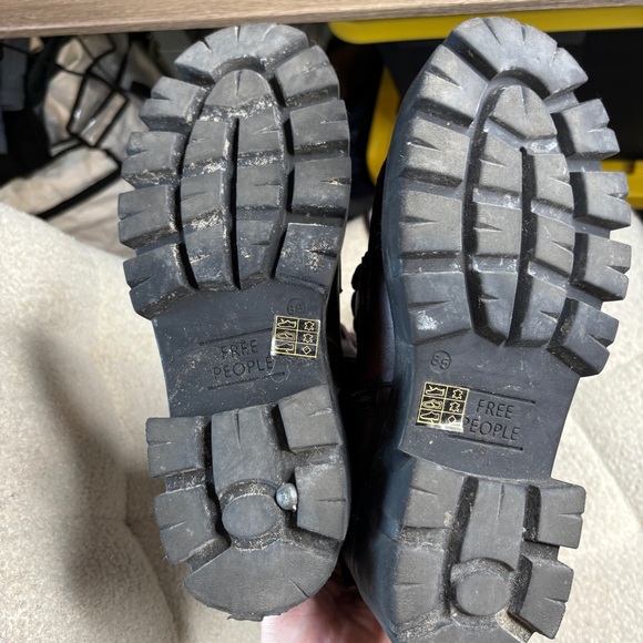 Free People Jones Tall Lace Up Boots - Picture 4 of 9